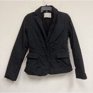 Athleta Evolution Blazer Black Insulated Water Resistant Commuter Jacket XS